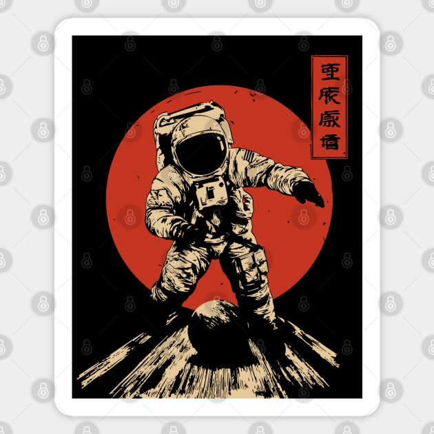 Cosmic Strike Astronaut Bowling Magnet by TuncGK